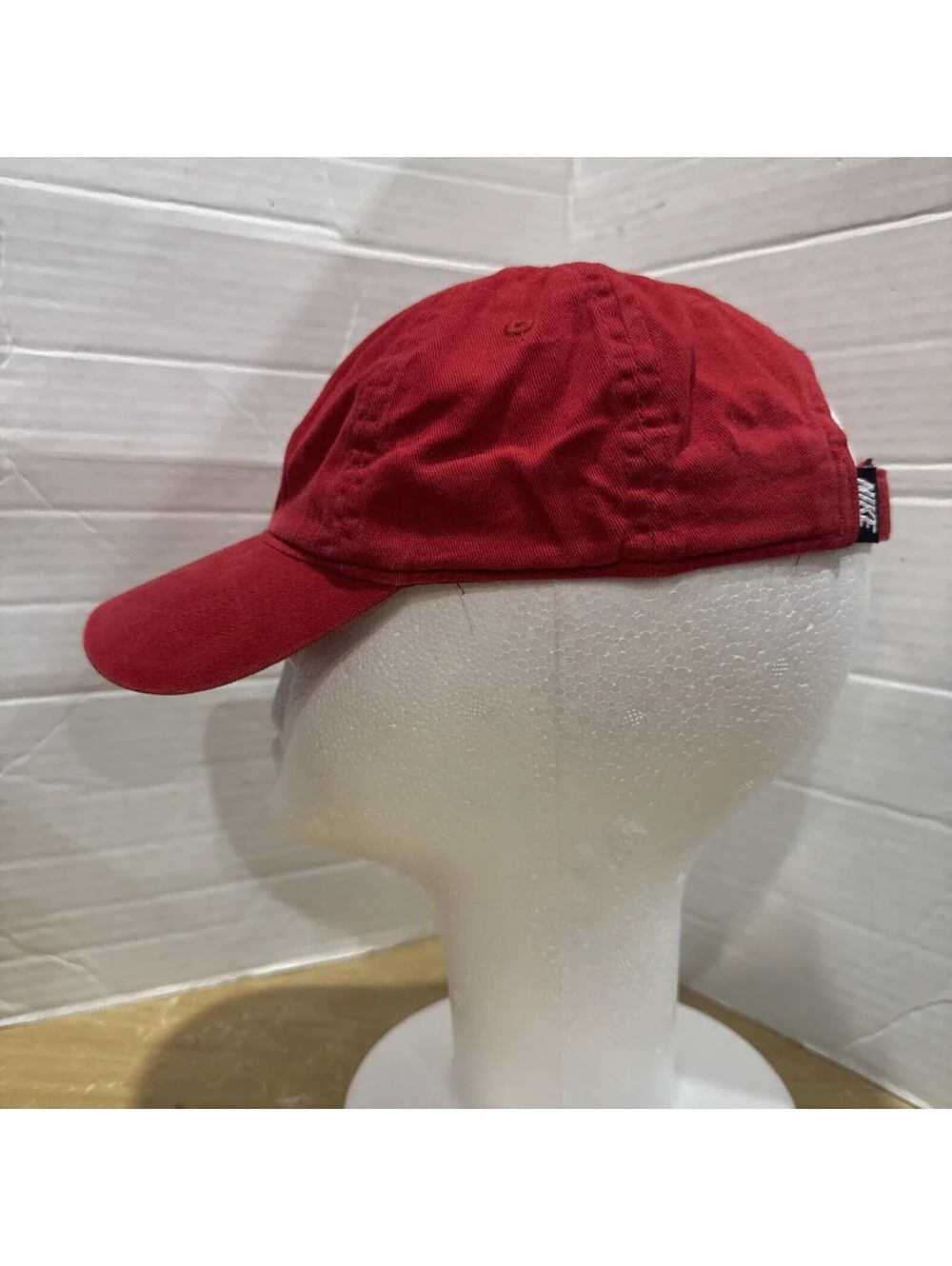 Nike Swoosh Just Do it Size Toddler Red Baseball Cap